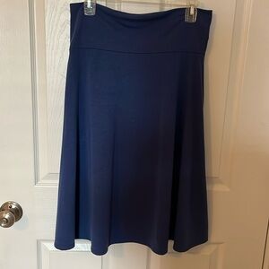 Lularoe AZURE Blue Women's Skirt